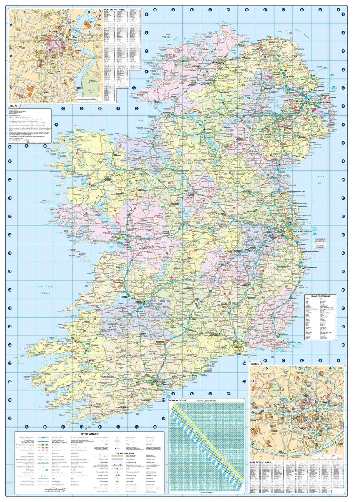 streetmap Irland