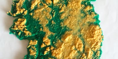 Anzeigen von 3d-Karte von Irland