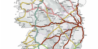 Aa Routenplaner Irland Karte