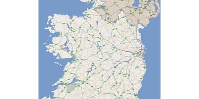 Beste road map of ireland