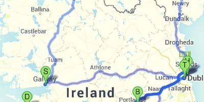 Orte zu besuchen in Irland anzeigen