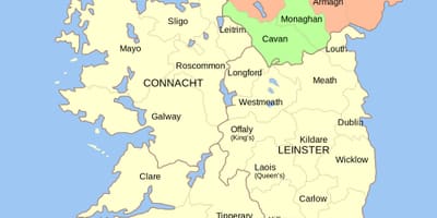 Karte von Irland Sehenswürdigkeiten