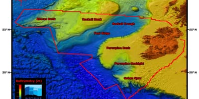 Die echte Karte von Irland