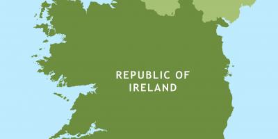 Straßen-Karte von Republik Irland