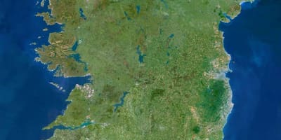 Anzeigen der Sat-Karte von Irland